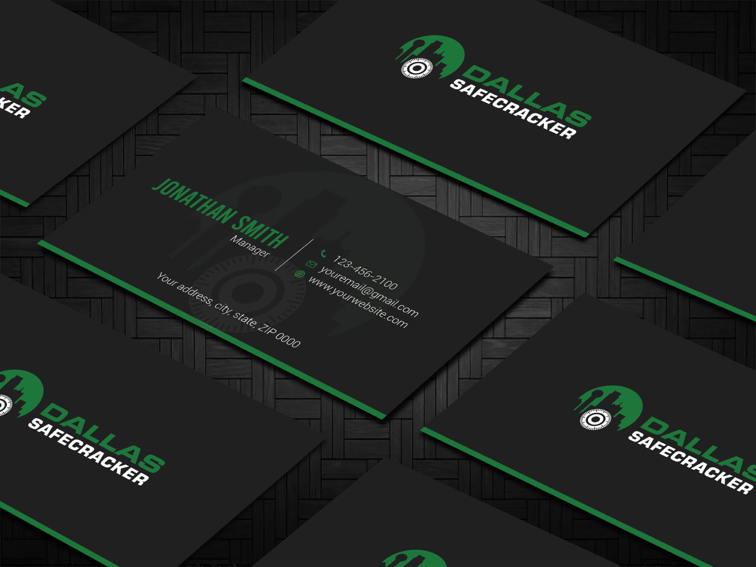 Diseño de Tarjeta de Presentación por Imagine design000 para Lakeway Locskmith  | Diseño #25678692