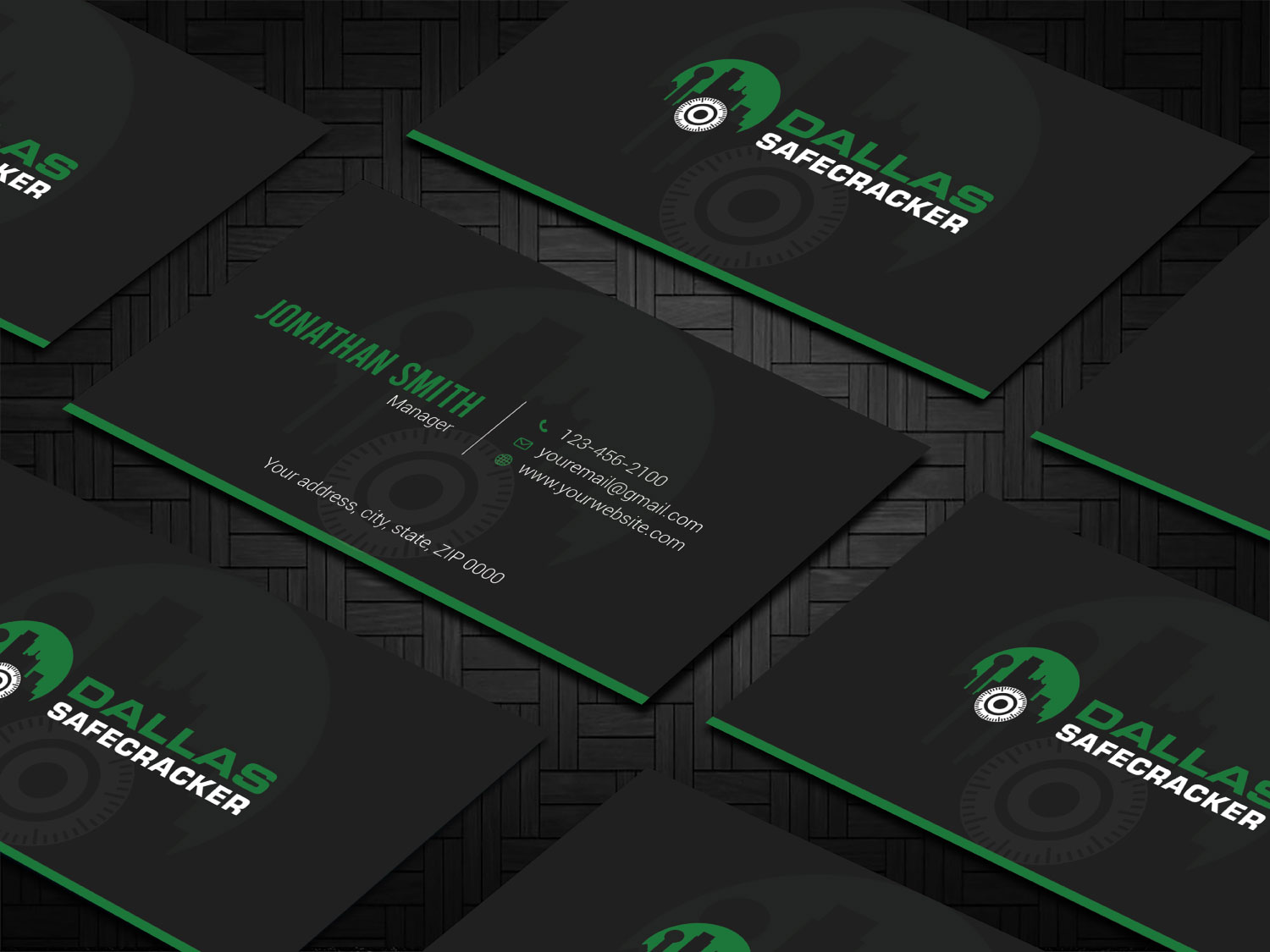 Diseño de Tarjeta de Presentación por Imagine design000 para Lakeway Locskmith  | Diseño #25678697