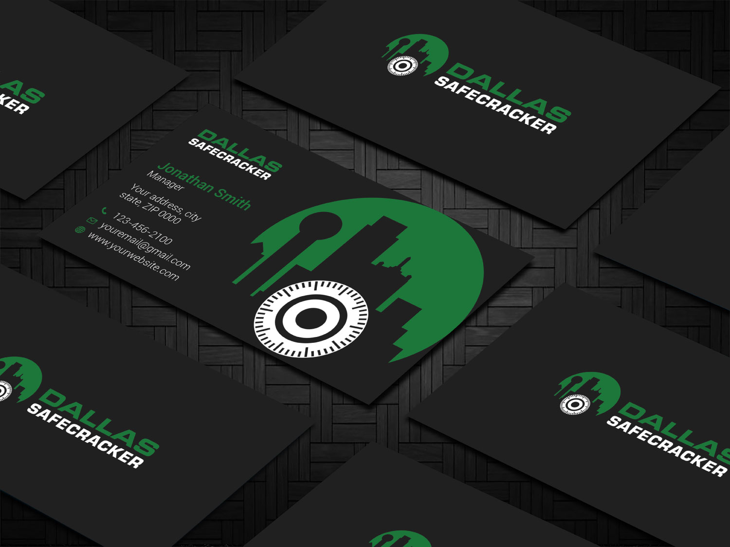 Diseño de Tarjeta de Presentación por Imagine design000 para Lakeway Locskmith  | Diseño #25678698