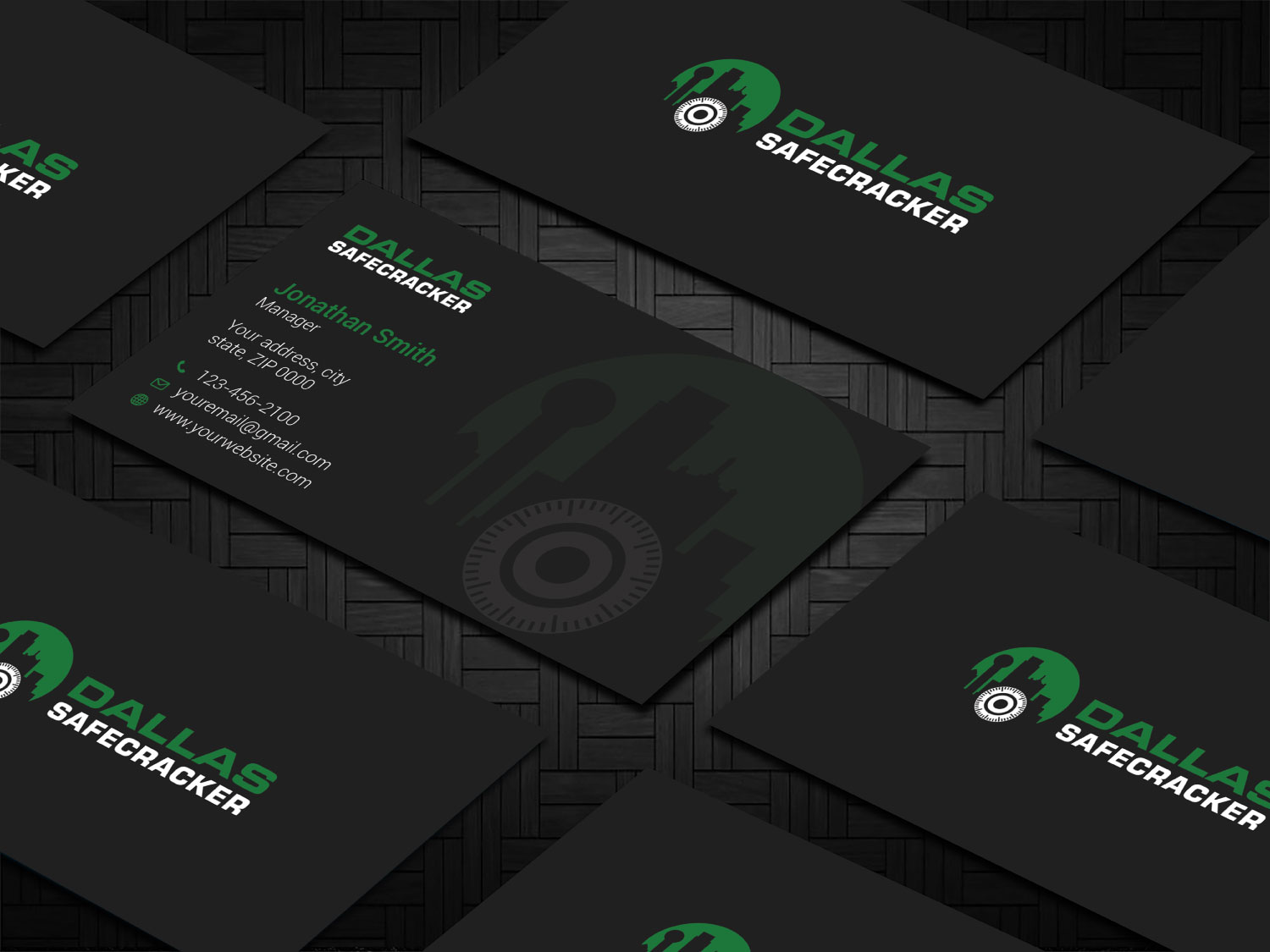 Diseño de Tarjeta de Presentación por Imagine design000 para Lakeway Locskmith  | Diseño #25678699