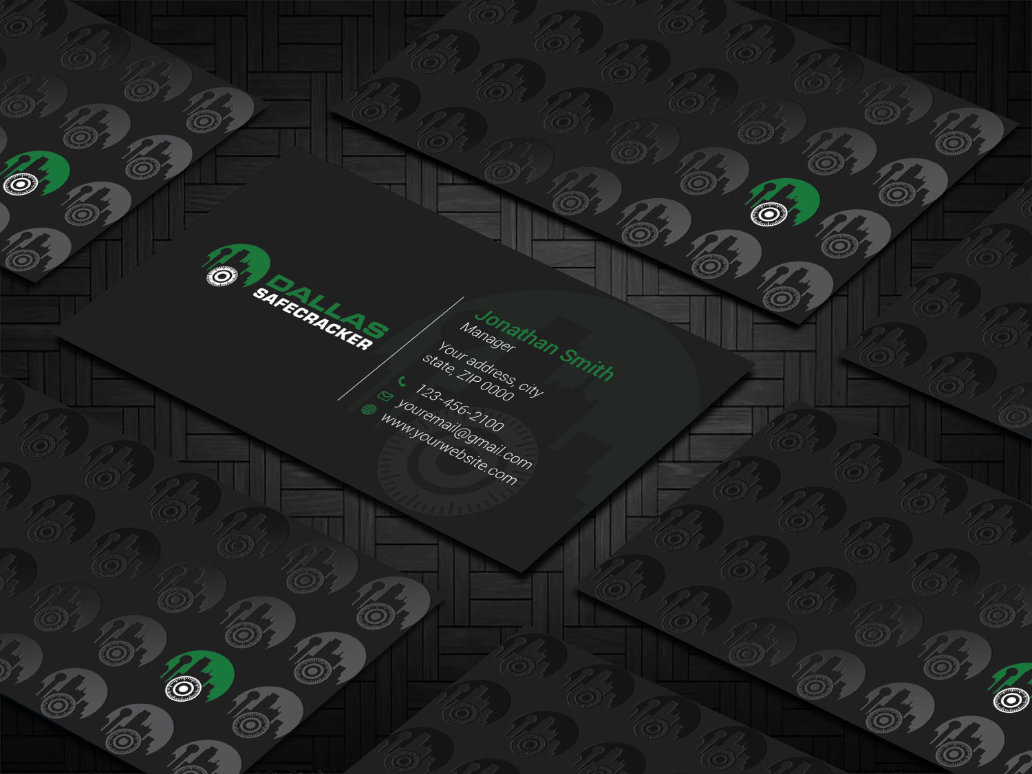 Diseño de Tarjeta de Presentación por Imagine design000 para Lakeway Locskmith  | Diseño #25678705