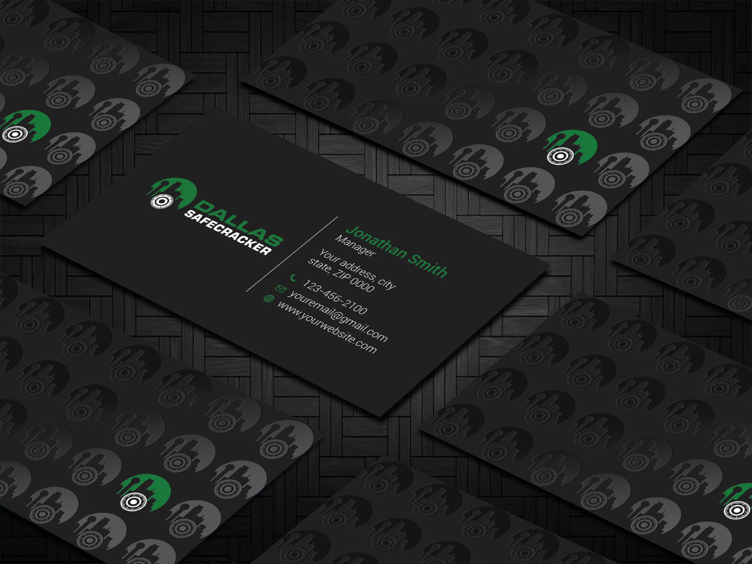 Diseño de Tarjeta de Presentación por Imagine design000 para Lakeway Locskmith  | Diseño #25678707