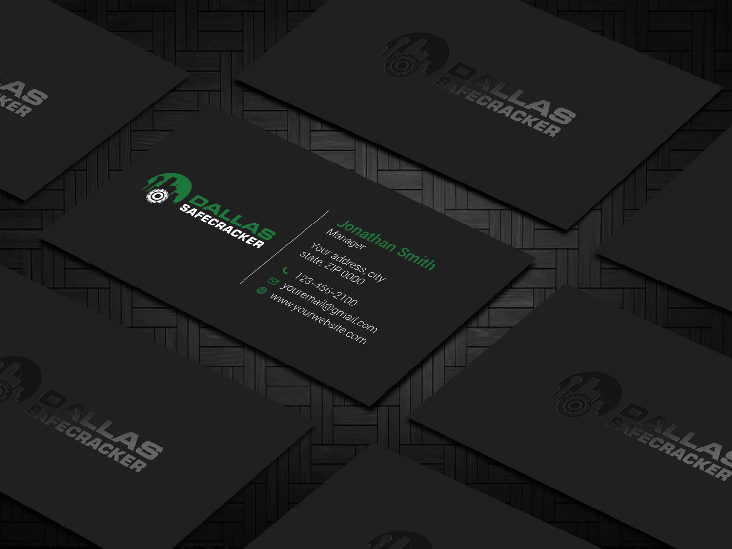 Diseño de Tarjeta de Presentación por Imagine design000 para Lakeway Locskmith  | Diseño #25678714