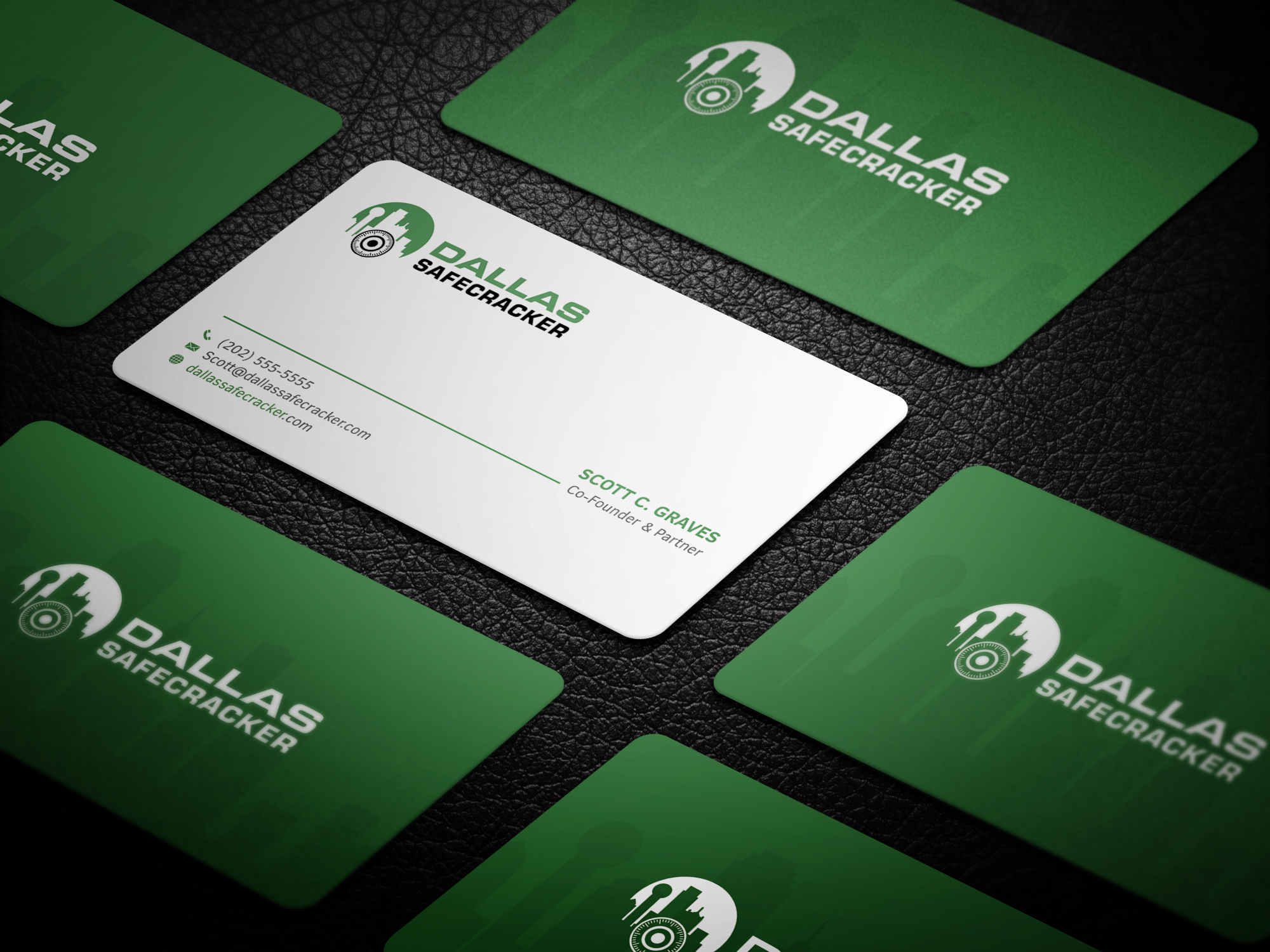 Diseño de Tarjeta de Presentación por depictionist para Lakeway Locskmith  | Diseño #25687755