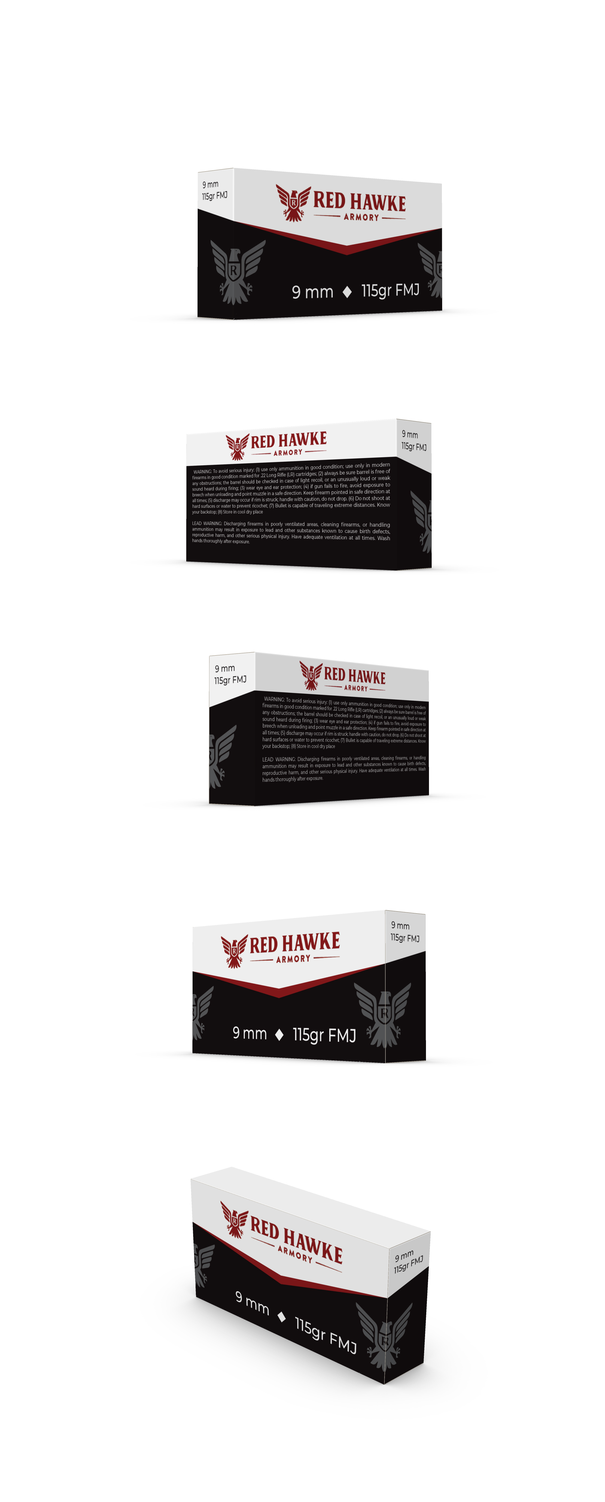 Verpackungs-Design von Shark1 für redhawkearmory.com | Design #25704212