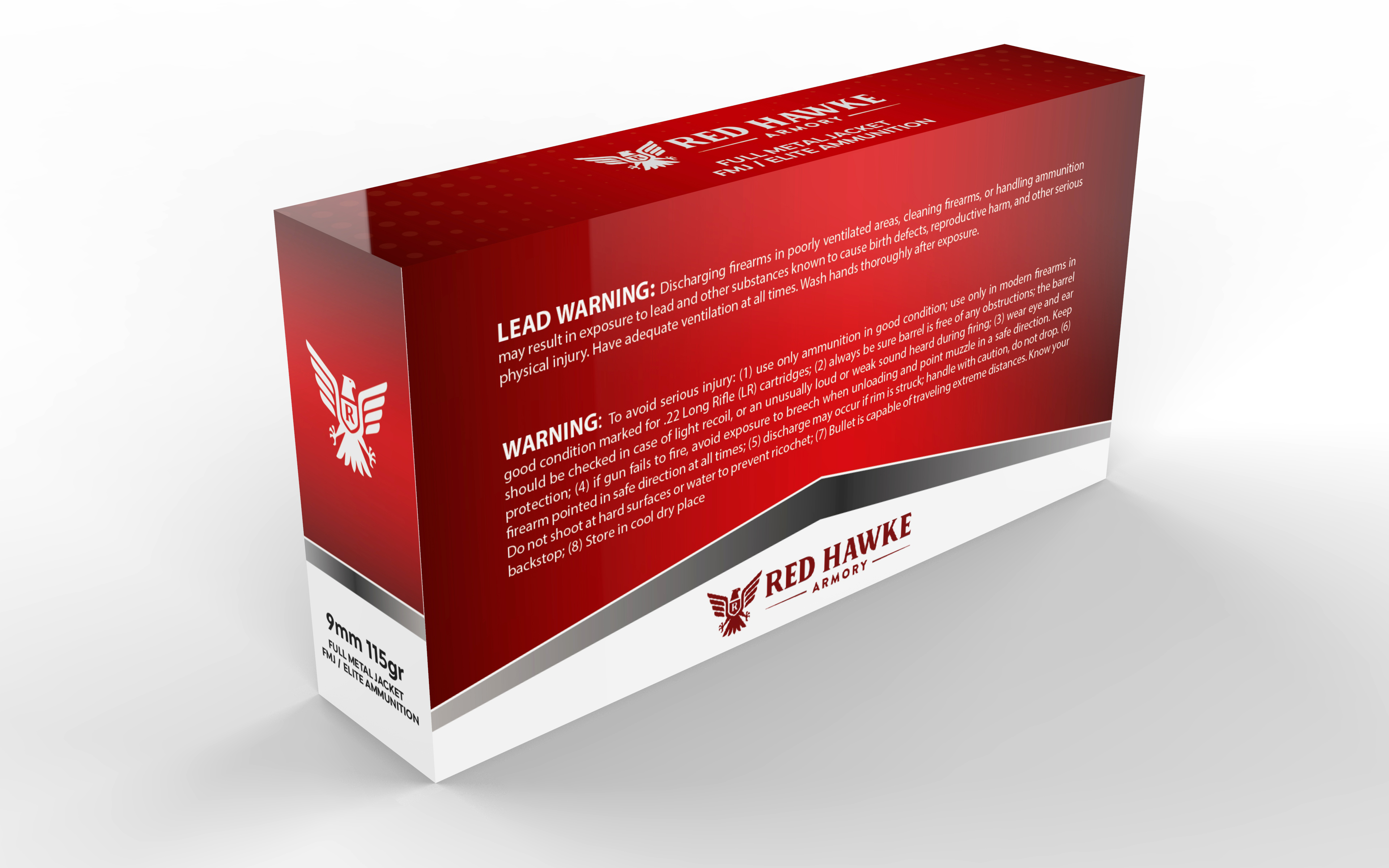 Packaging Design by davidsantacruz7 for redhawkearmory.com | Design #25692916