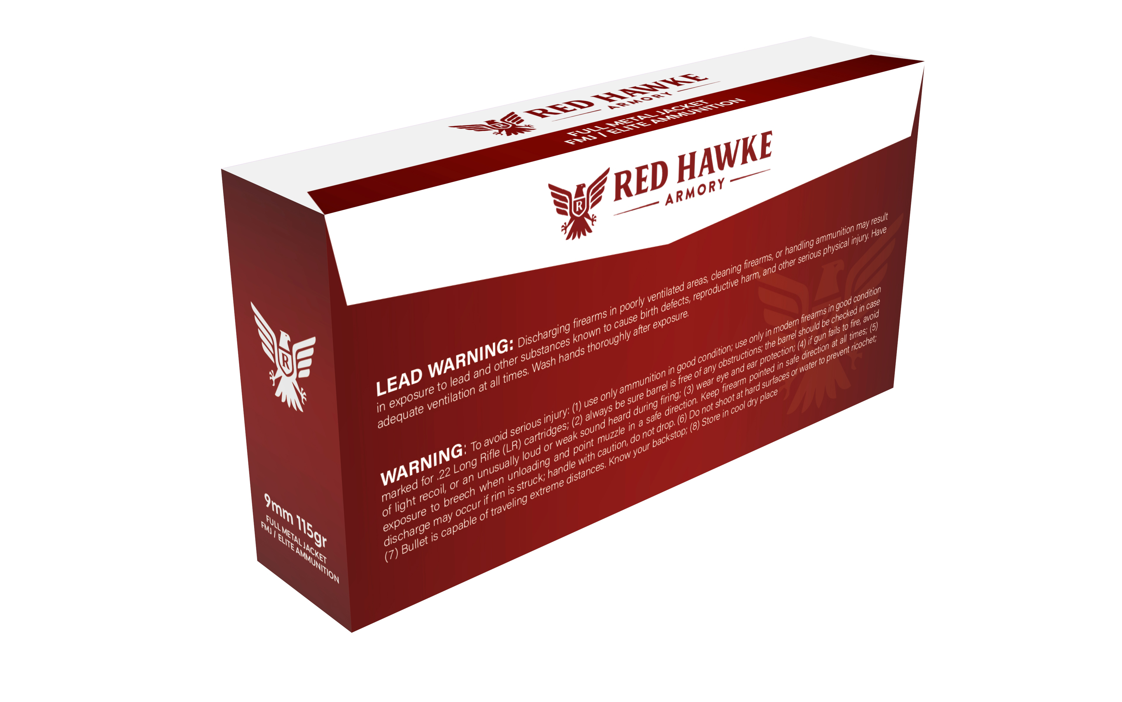 Packaging Design by davidsantacruz7 for redhawkearmory.com | Design #25697449