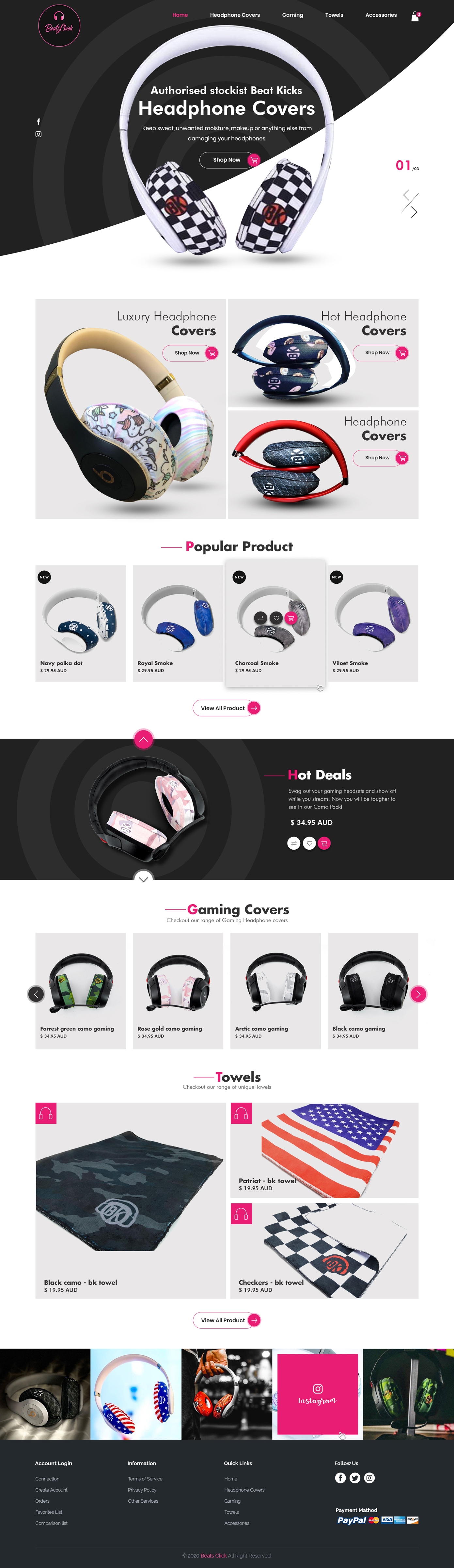 Web Design by sai.designer87 for BeatsChick | Design #25702594
