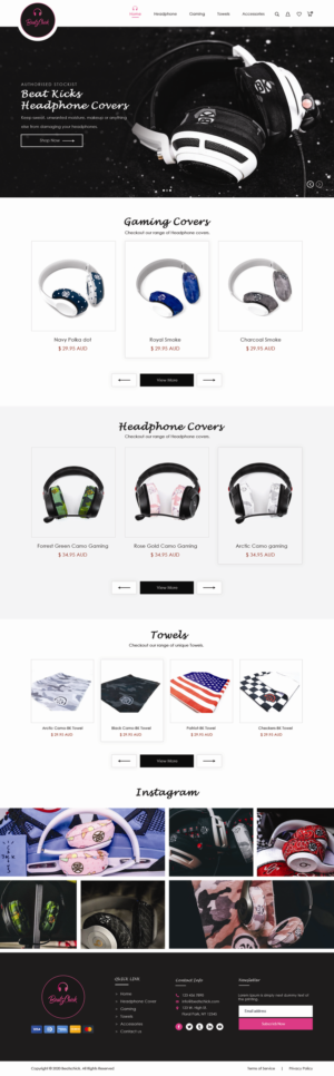 Help us create our dreams www.beatschick.com | Web Design by bdesigner9