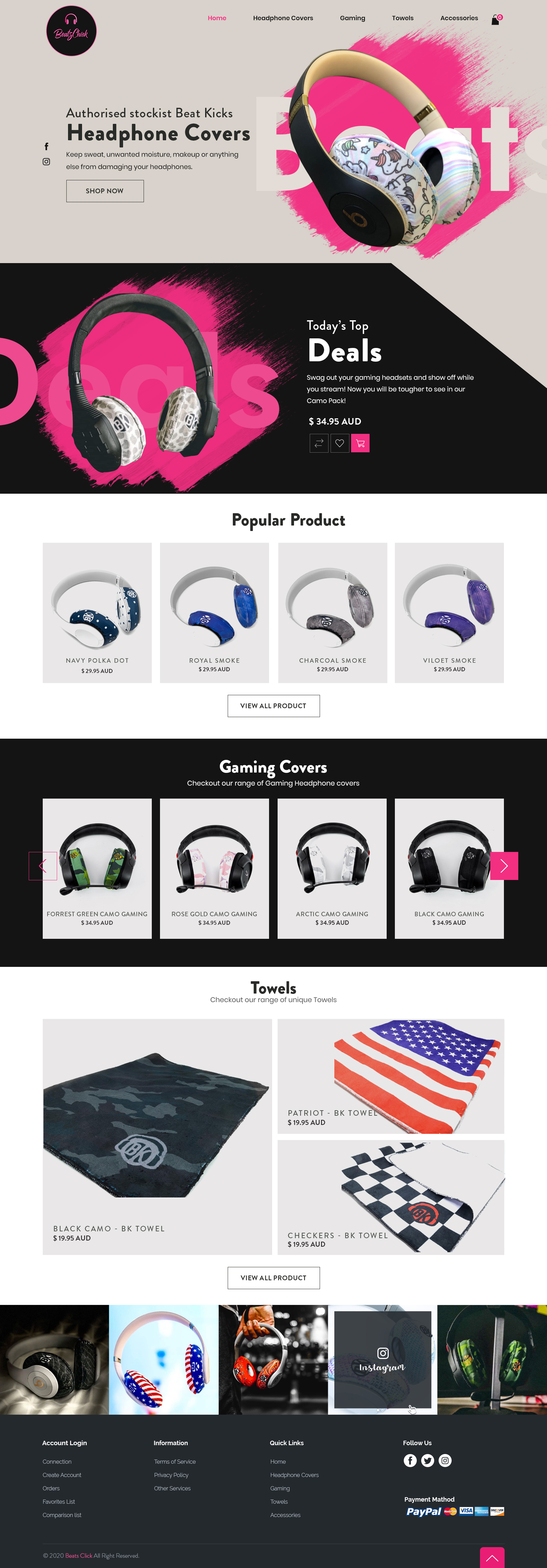 Web Design by sritanuchowdhury2020 2 for BeatsChick | Design #25729741