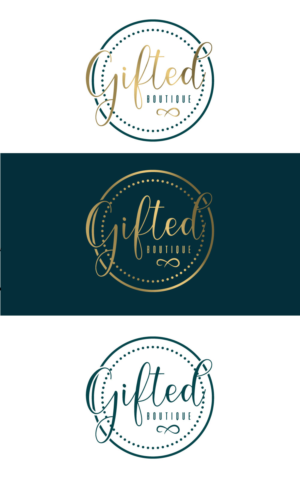 Gifted Boutique | Logo Design by Iryna 3