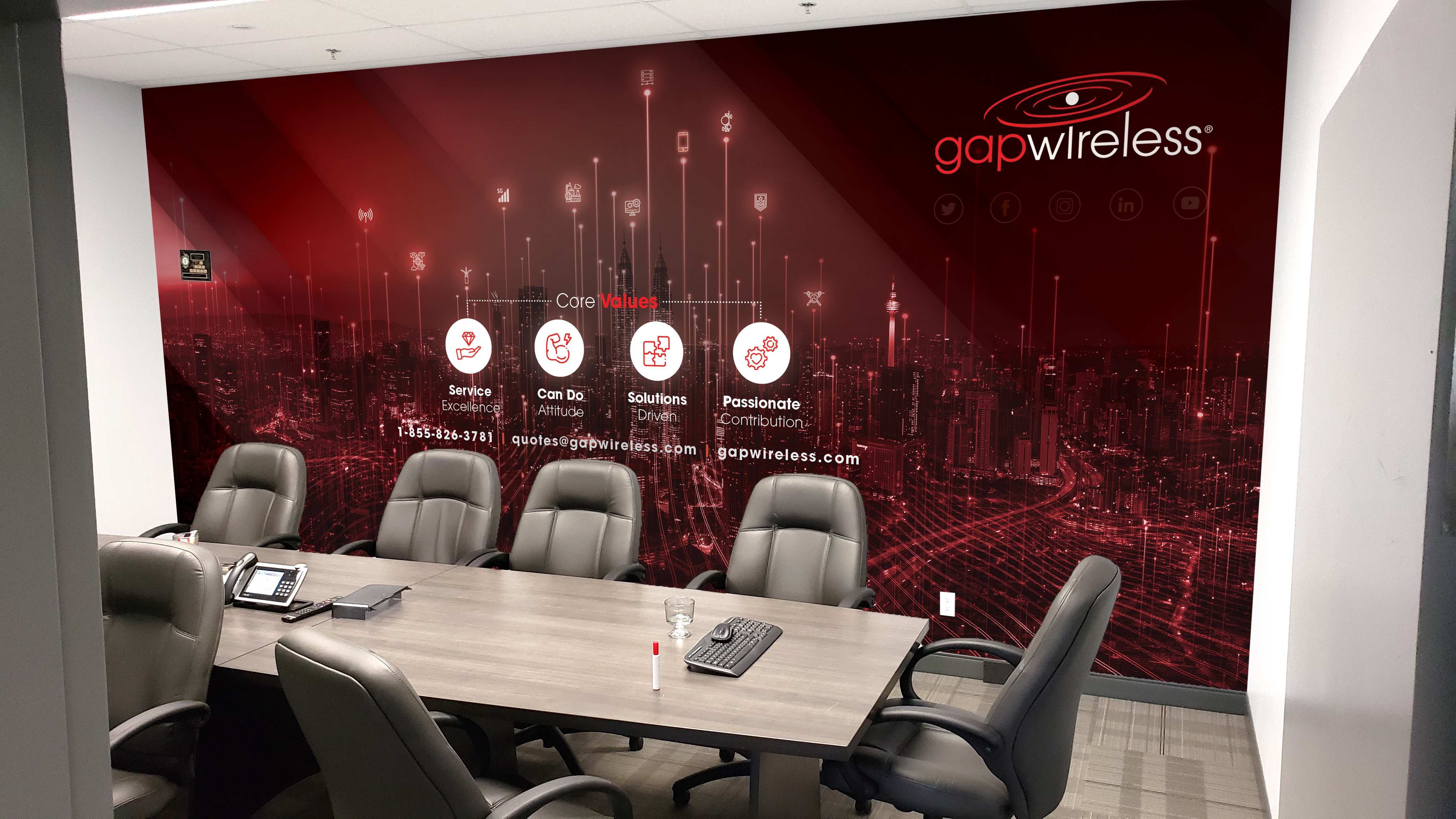 Graphic Design by banedsgn for Gap Wireless Inc. | Design #25704812