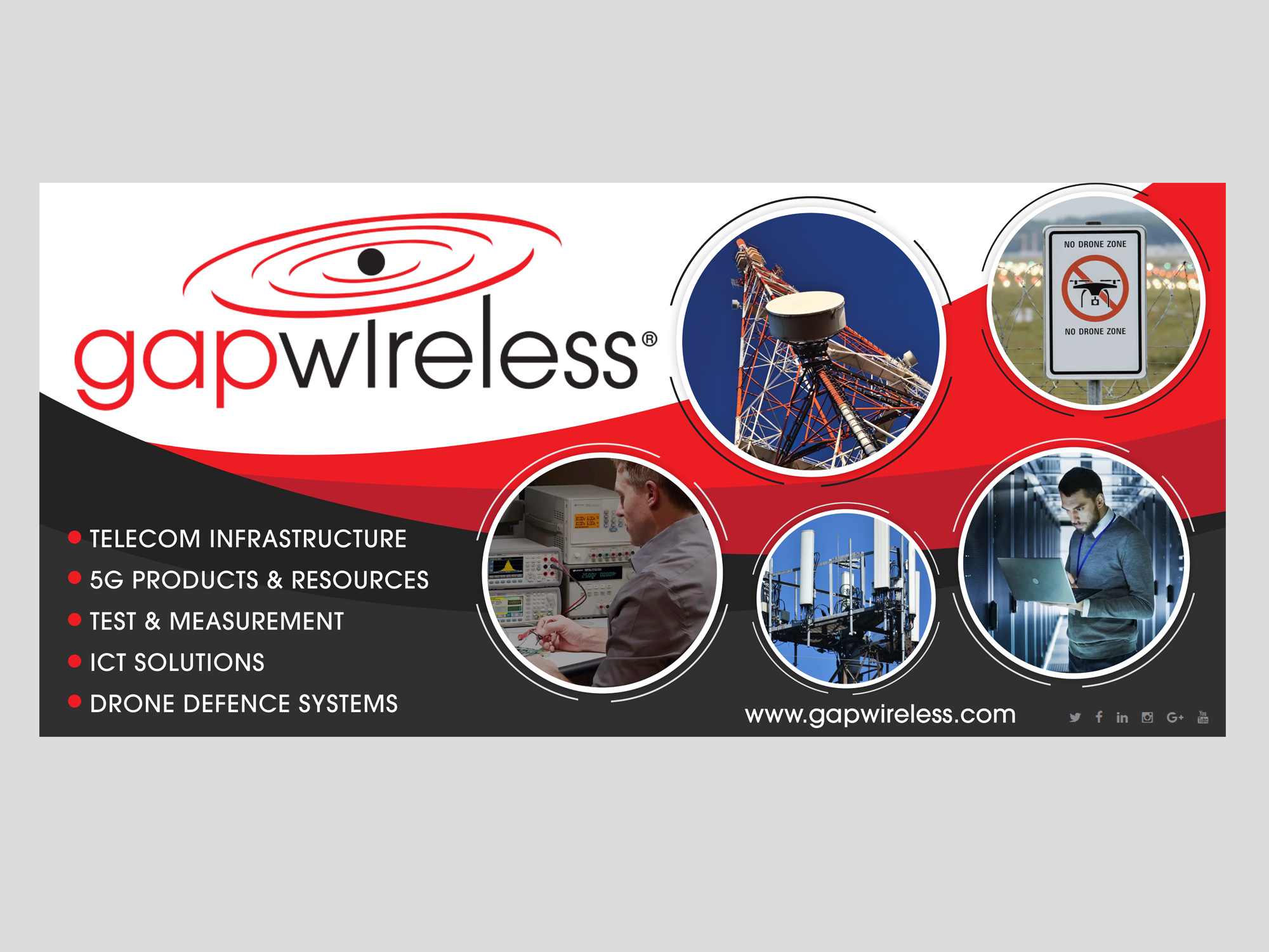Design Graphique par cosmicline pour Gap Wireless Inc. | Design #25701638