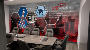 Corporate Wall Mural 240 inchs x 112 inches | Diseño Gráfico por MK-3D