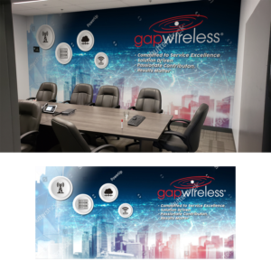 Design Graphique par DG+ pour Gap Wireless Inc. | Design : #25722862