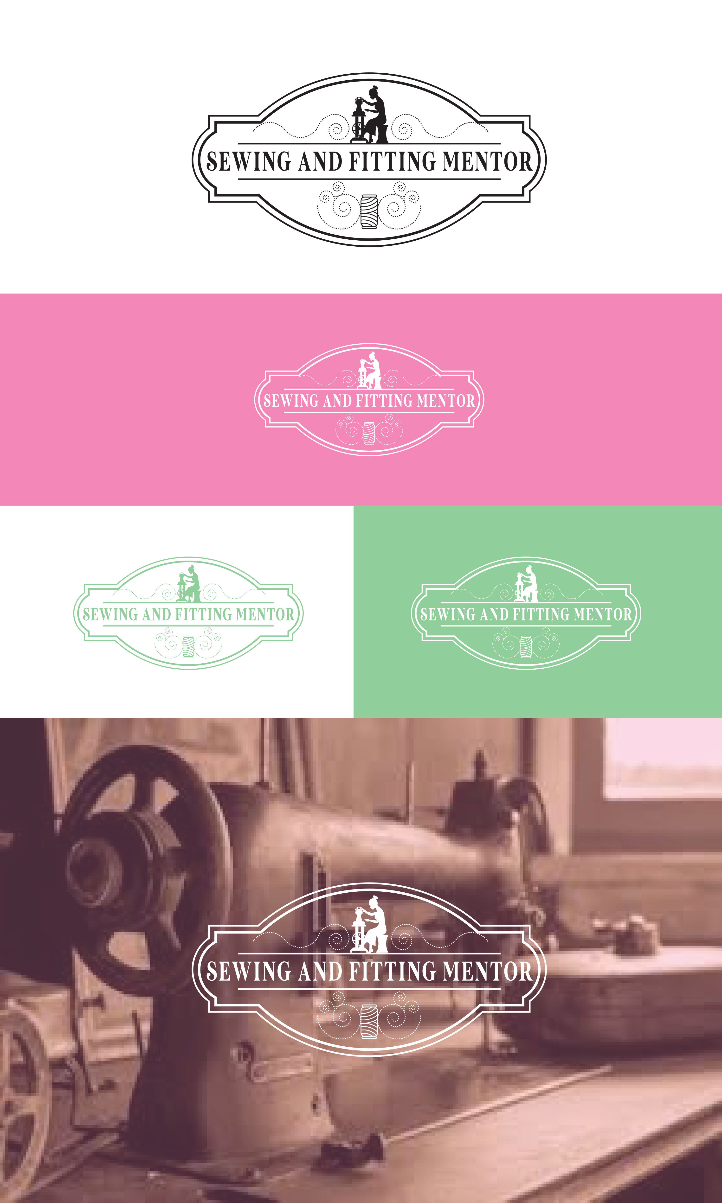 Logo Design by emmanuel 23 for Sewing and Fitting Mentor | Design #25684115