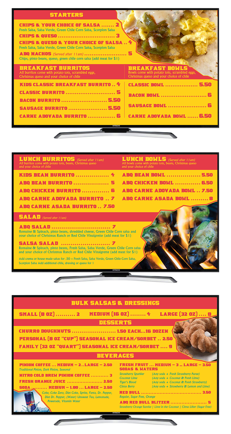 Menu Design by Sandaruwan for this project | Design #25687622