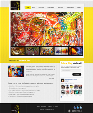 Wordpress Design by webxvision for Ocius Digital | Design #3078145