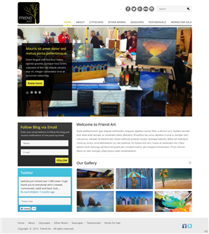 Wordpress Design by pb for Ocius Digital | Design: #3043354