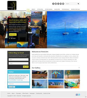 Wordpress Design by pb for Ocius Digital | Design: #3058047