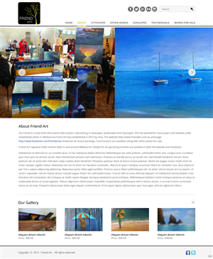 Wordpress Design by pb for Ocius Digital | Design: #3089585
