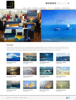 Wordpress Design by pb for Ocius Digital | Design: #3089589