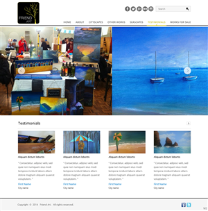 Wordpress Design by pb for Ocius Digital | Design: #3089591