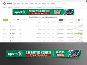 Banner Ad on https://www.coingecko.com/en | Graphic Design by ecorokerz