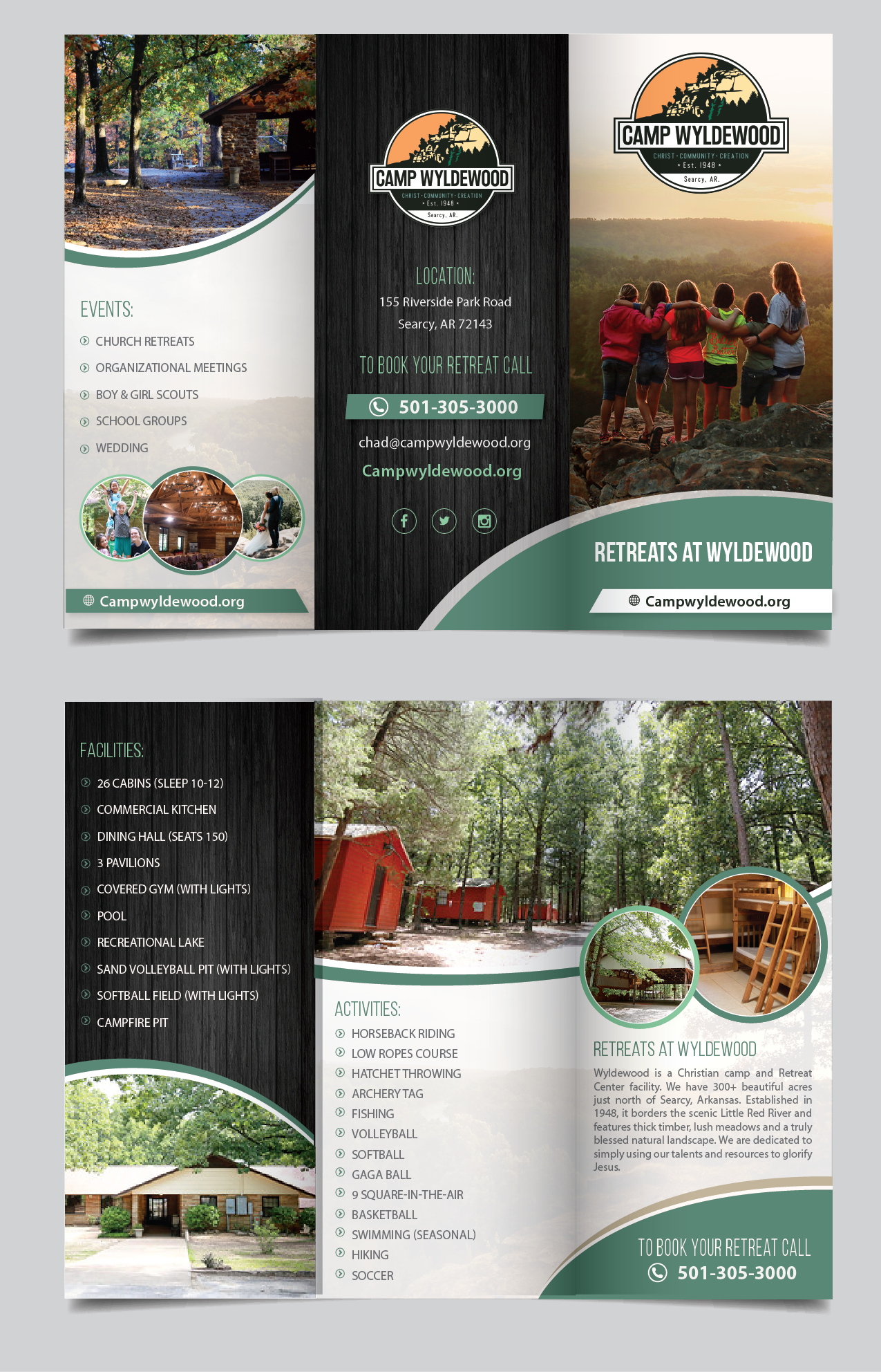 Flyer-Design von alex989 für Camp Wyldewood | Design #25696997