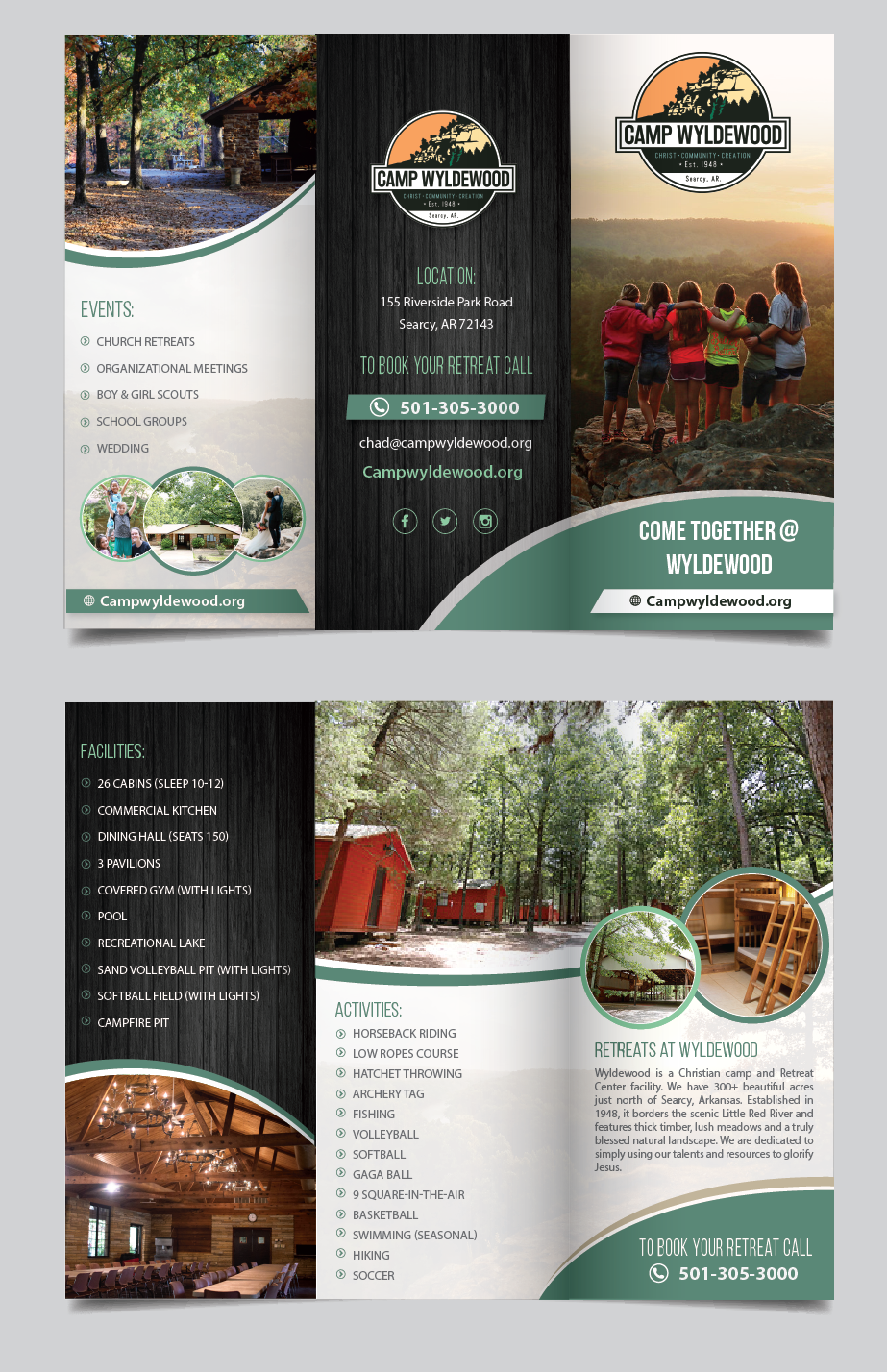 Flyer-Design von alex989 für Camp Wyldewood | Design #25698448