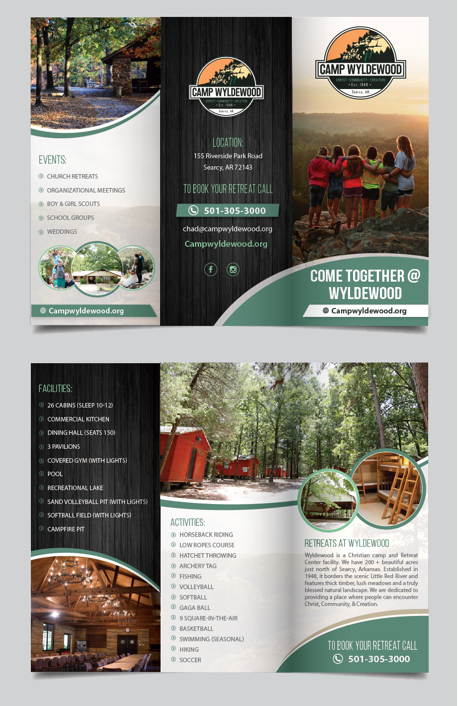 Flyer-Design von alex989 für Camp Wyldewood | Design #25737153