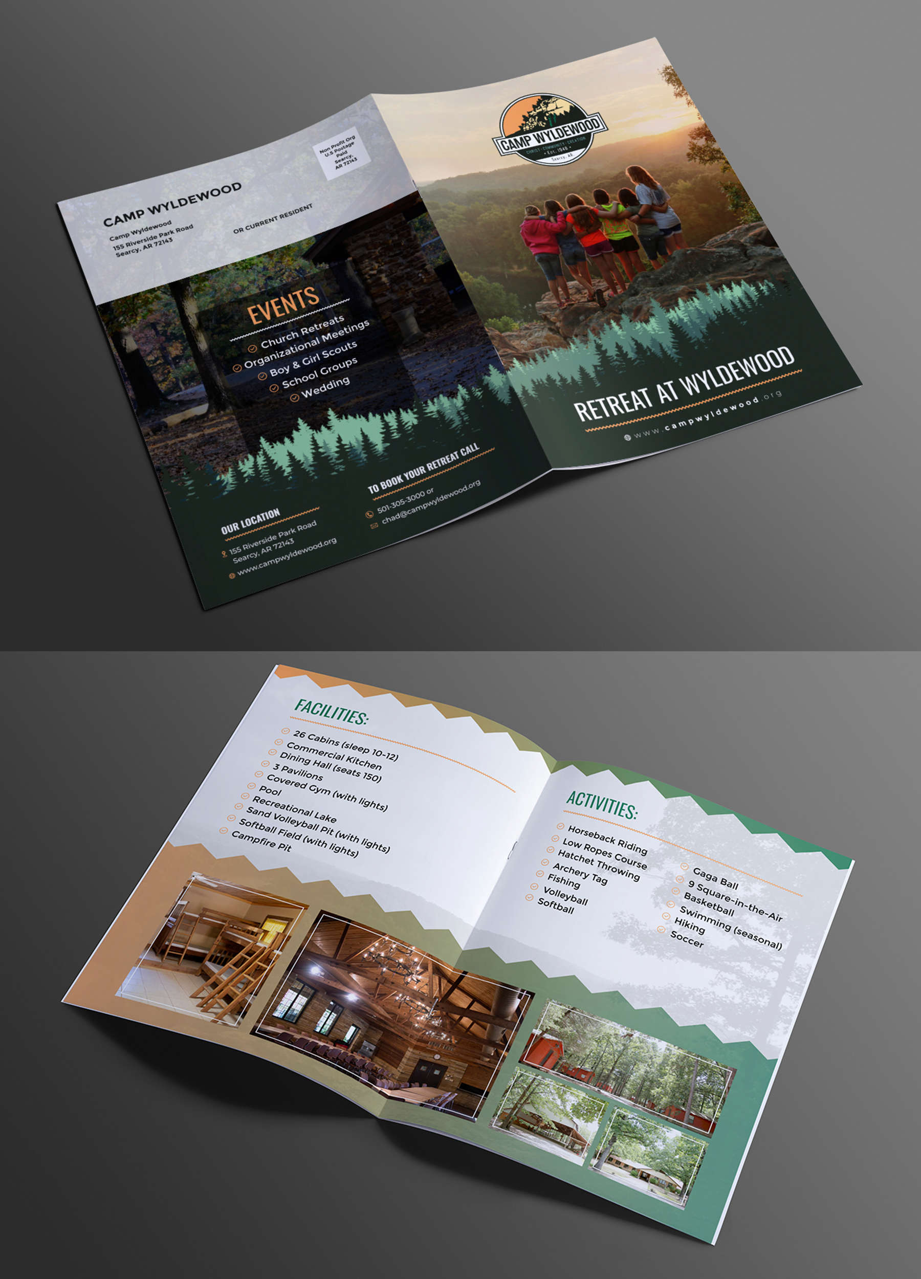 Flyer-Design von ecorokerz für Camp Wyldewood | Design #25686509