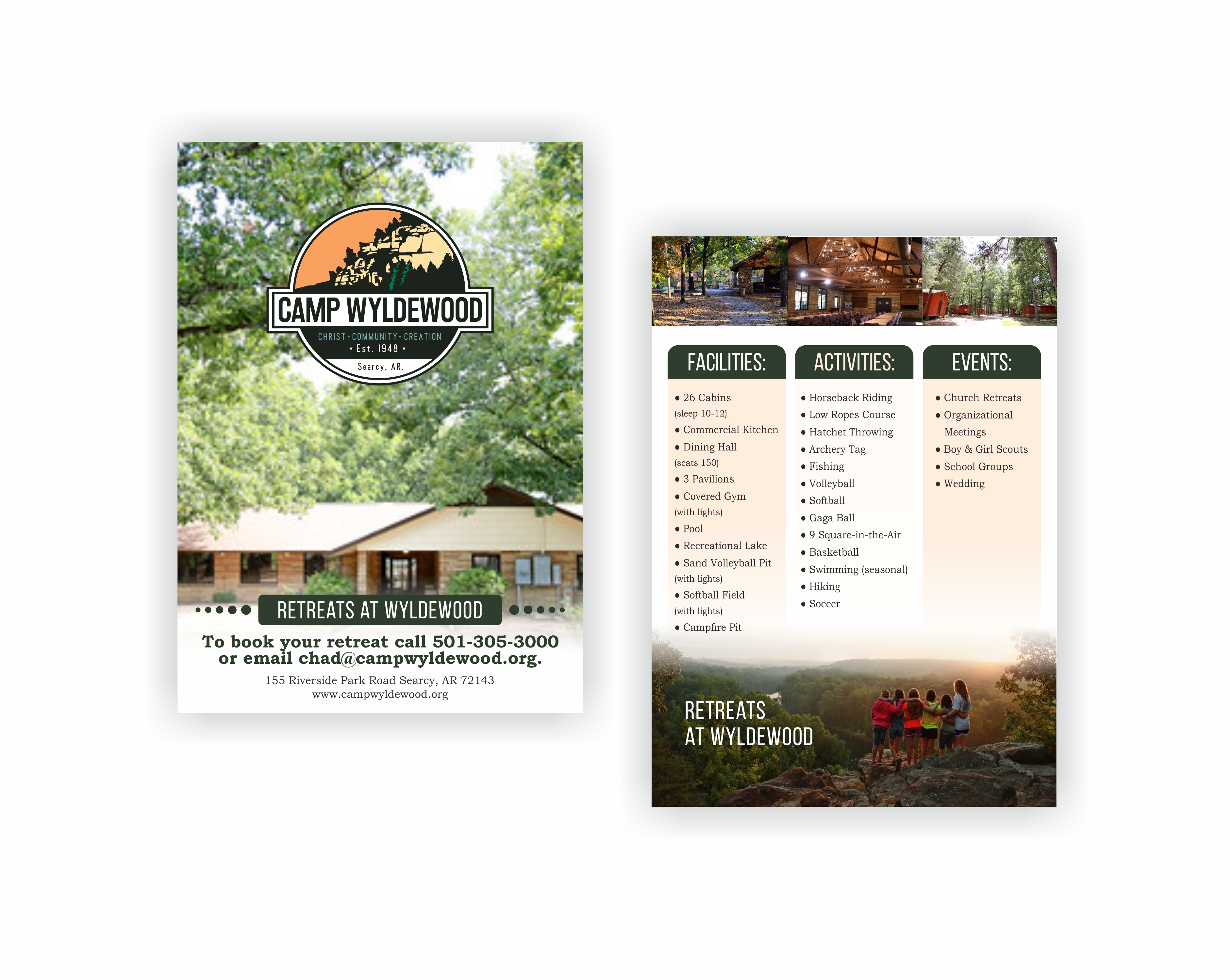 Flyer Design by td-7 for Camp Wyldewood | Design #25710847