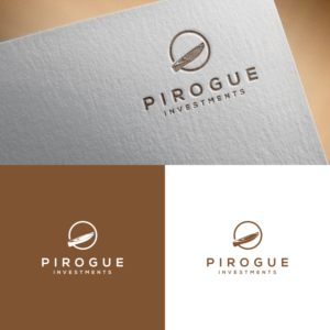 Pirogue Investments | Logo Design by ZiangArt_Studio