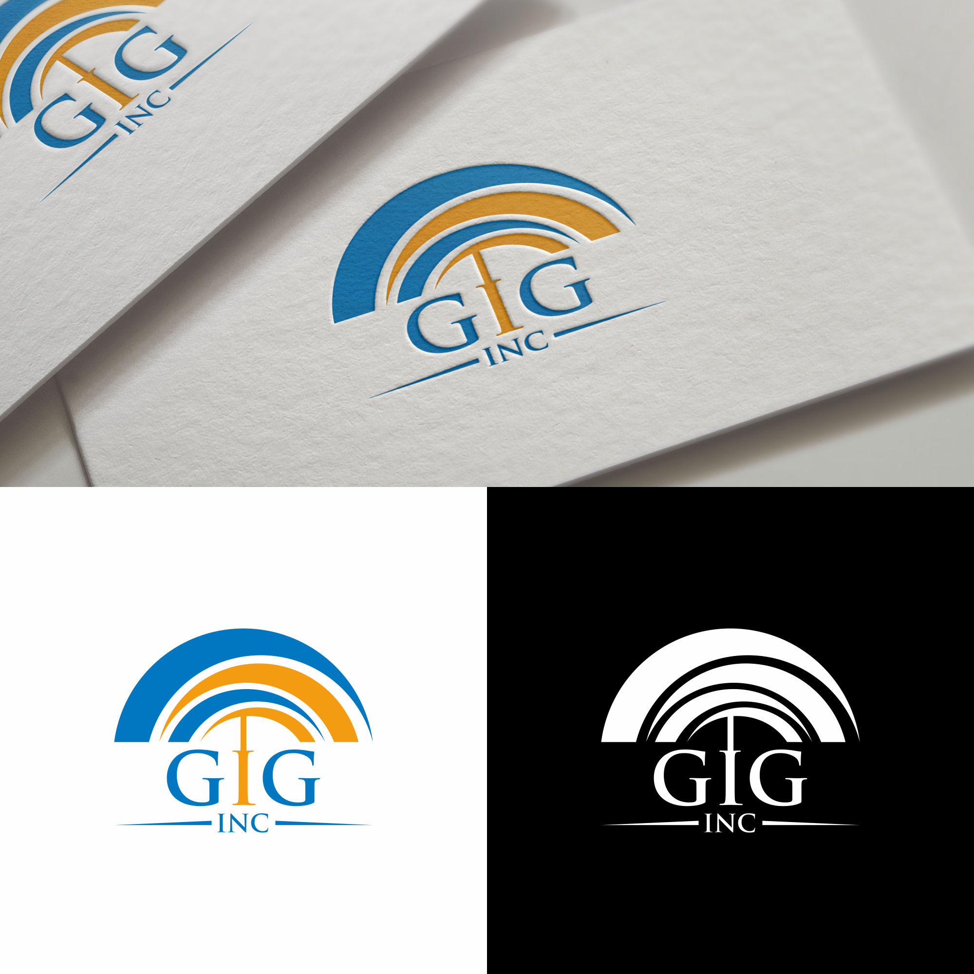 Logo Design by Cah RE 2 for GiG Inc. | Design #25683628