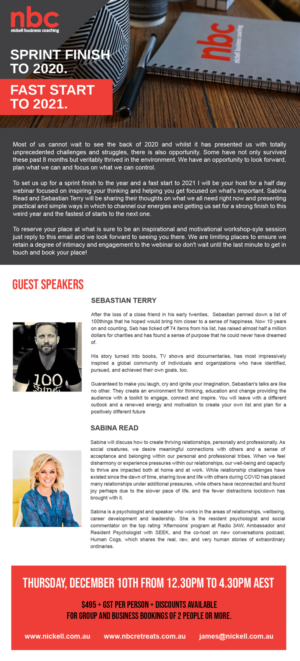 Email Marketing Design by wanagaran for Nickell Business Coaching | Design: #25706912