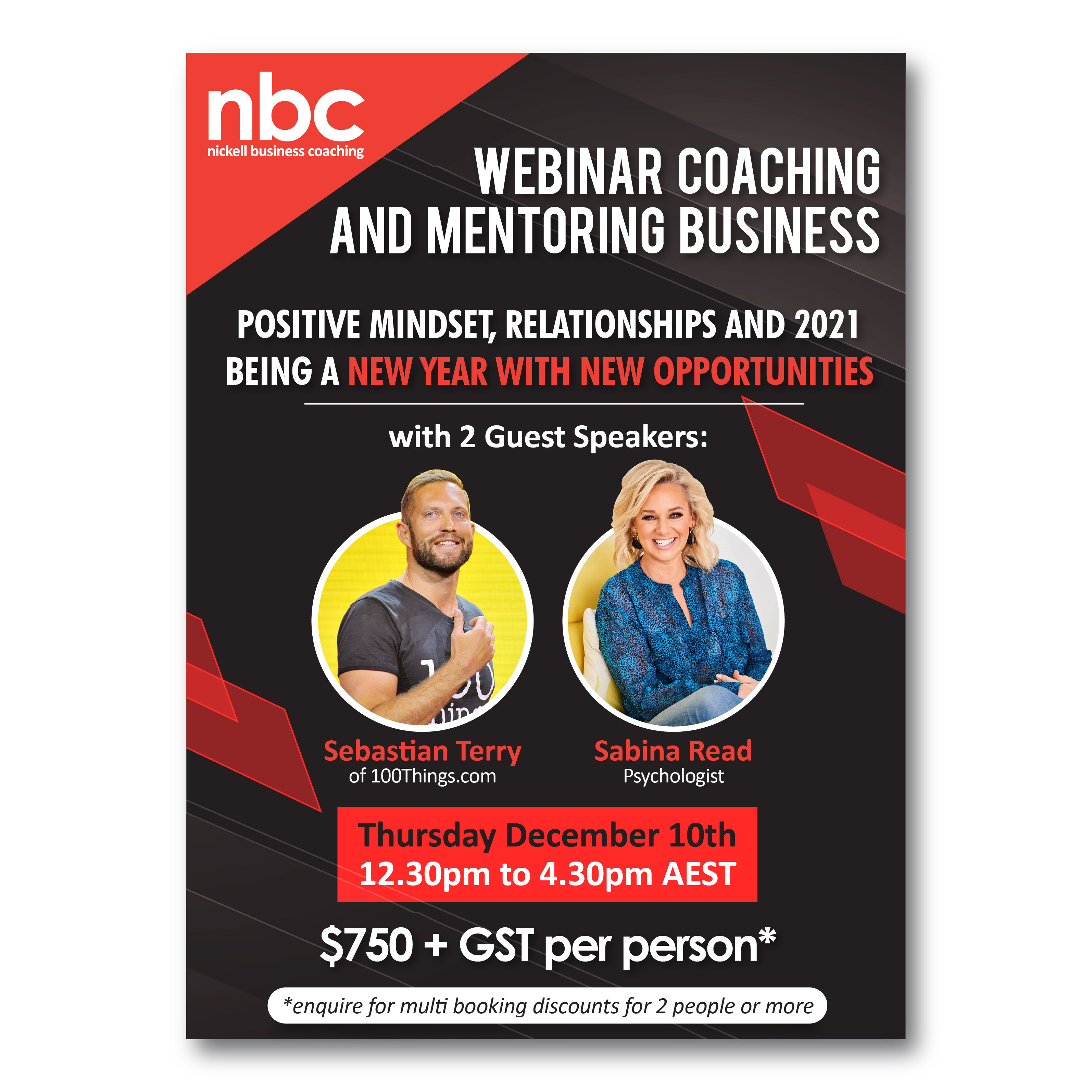 Email Marketing Design by Come.to.Me for Nickell Business Coaching | Design #25723926