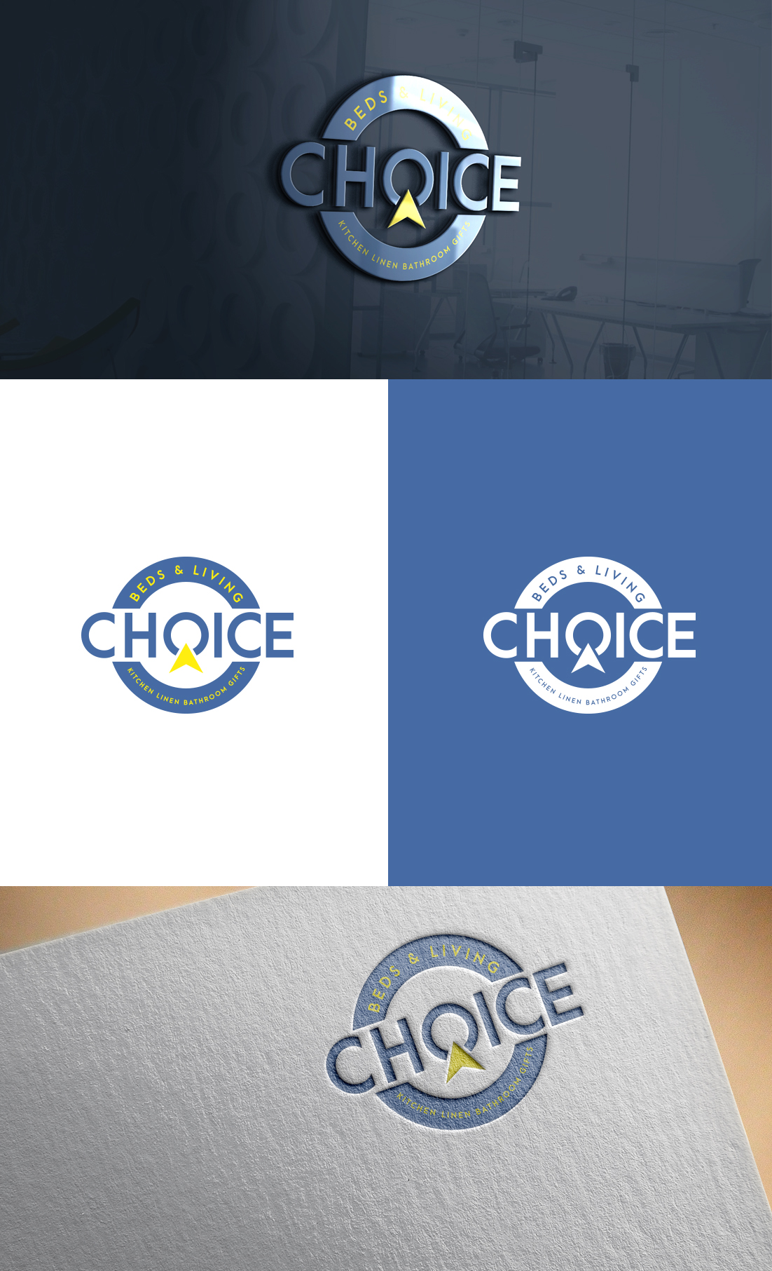 Logo-Design von GLDesigns für Choice Beds & Living | Design #25687637