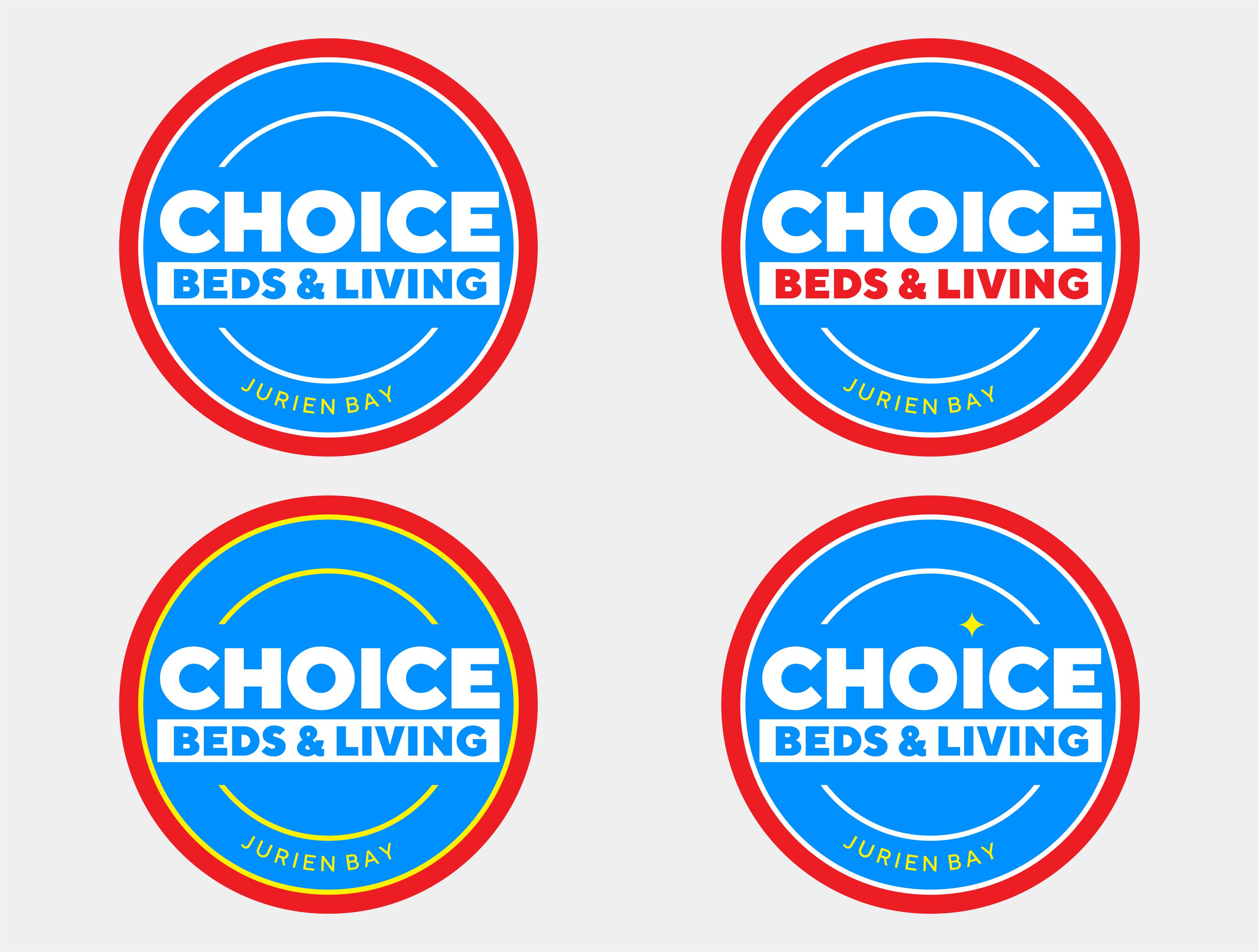 Logo Design by ammar_ed for Choice Beds & Living | Design #25684347