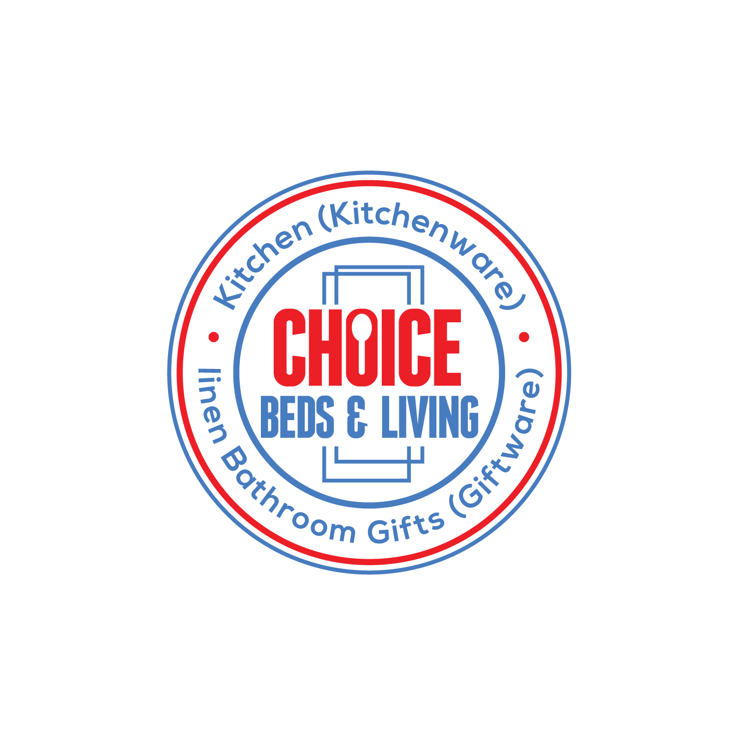 Logo Design by geni for Choice Beds & Living | Design #25693756
