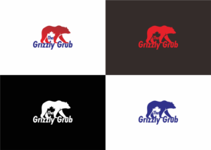 The Grizzly Grub | Logo Design by lookedaeng