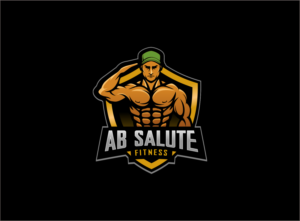 AB salute fitness | Logo Design by Gree™