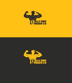 AB salute fitness | Logo Design by saifysyed Studio