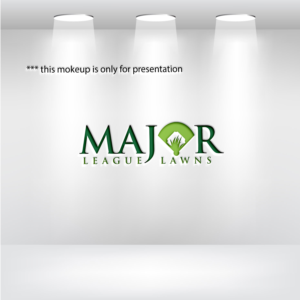 Major League Lawns | Logo Design by uitaki
