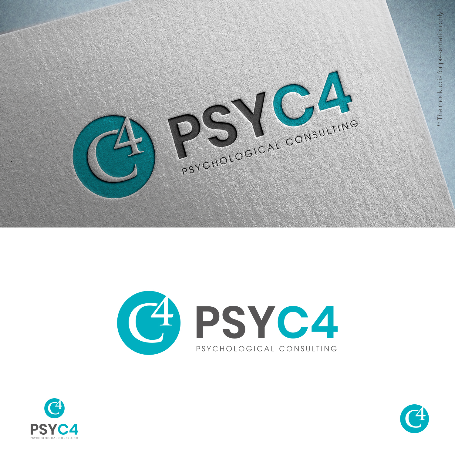 Logo Design by designbysy for PsyC4 | Design #25694145