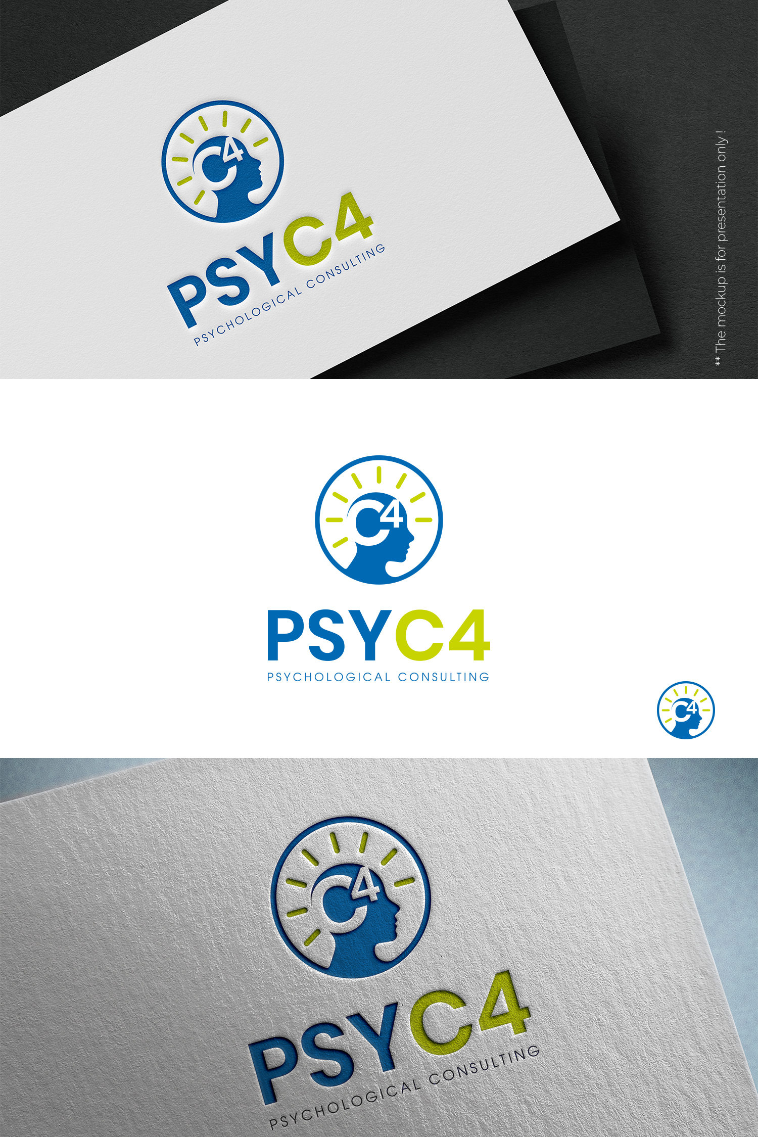 Logo Design by designbysy for PsyC4 | Design #25694336