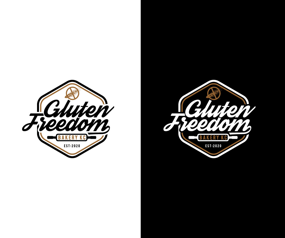 Logo Design by Ochieng for GlutenFreedom Bakery KC | Design #25689862