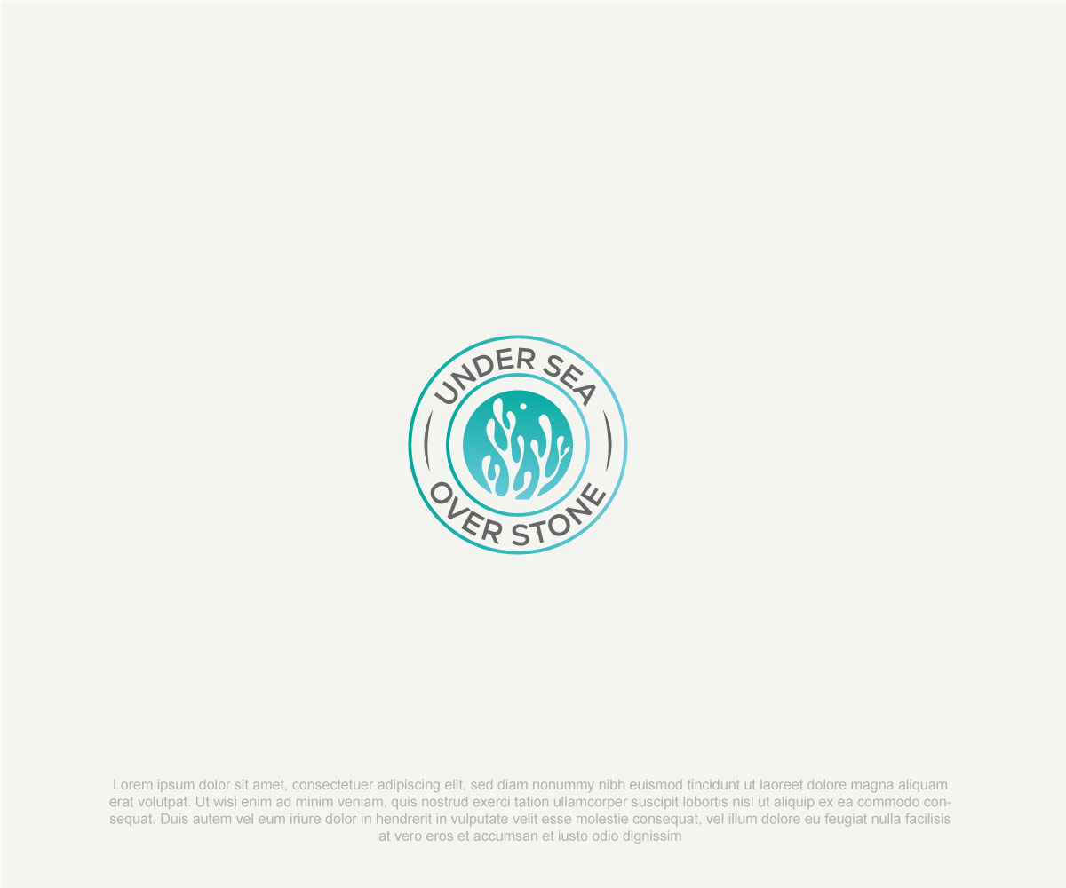 Logo Design by Niizam Uddin for Under Sea Over Stone | Design #25695779