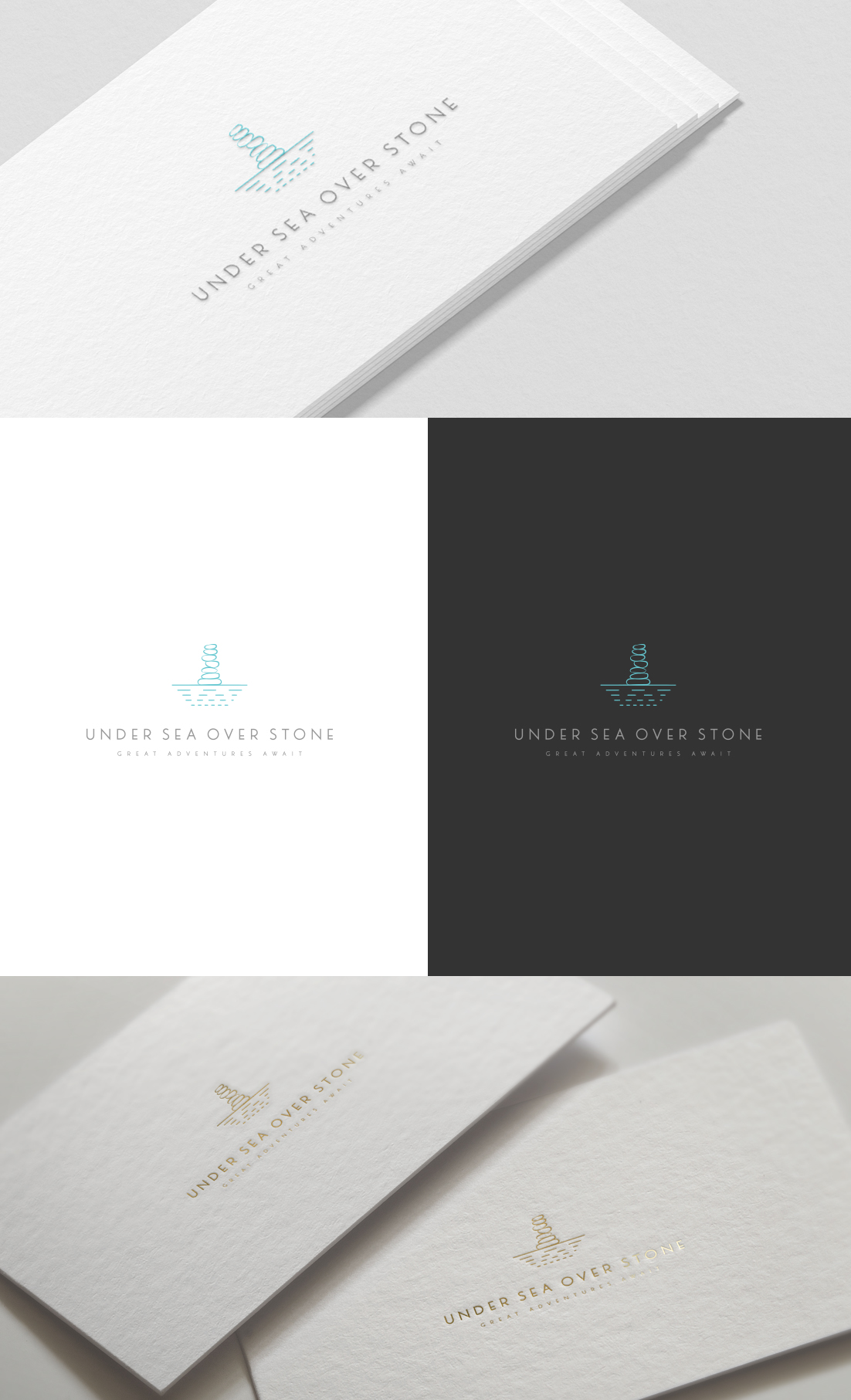 Diseño de Logo por GLDesigns para Under Sea Over Stone | Diseño #25691383