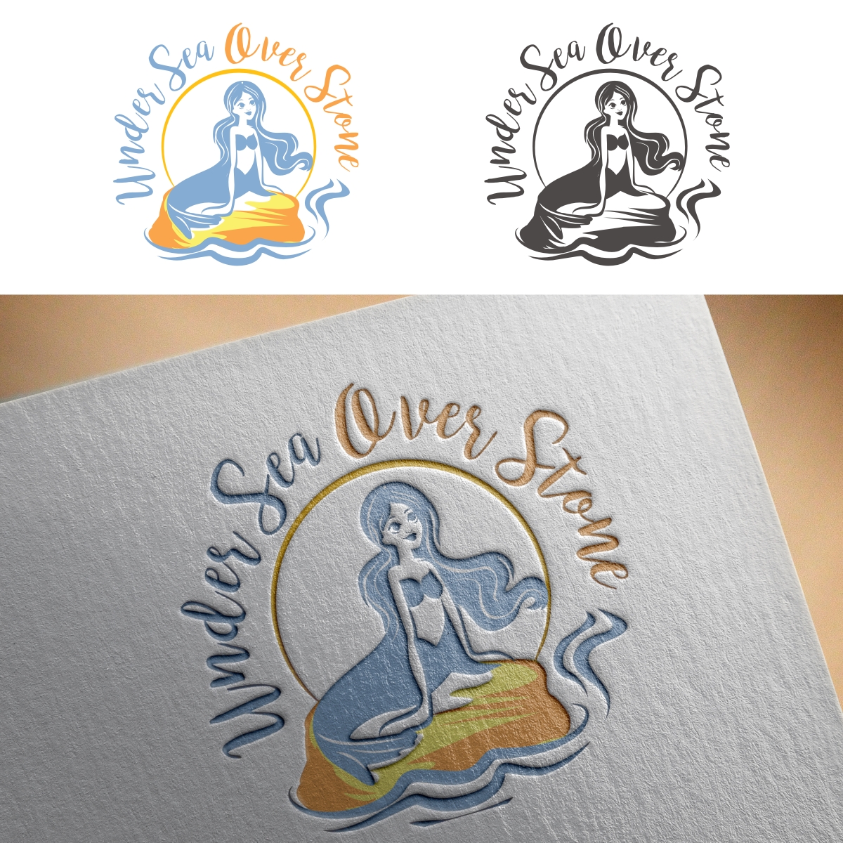 Design de Logo par N83touchthesky pour Under Sea Over Stone | Design #25698190